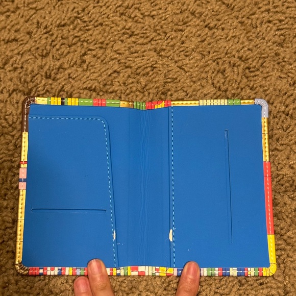 Frank Lloyd Wright Multicolor Geometric Wallet - Picture 2 of 5